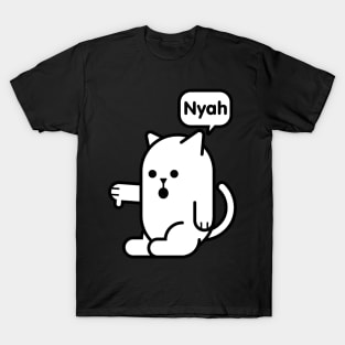 Cat Of Disapproval Nyah Kitty T-Shirt